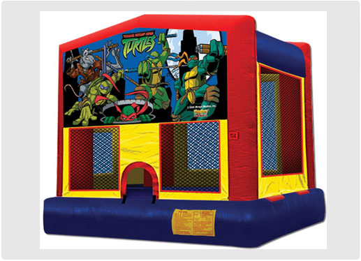 Ninja Turtles Inflatable Jumping Castle Rental Toronto